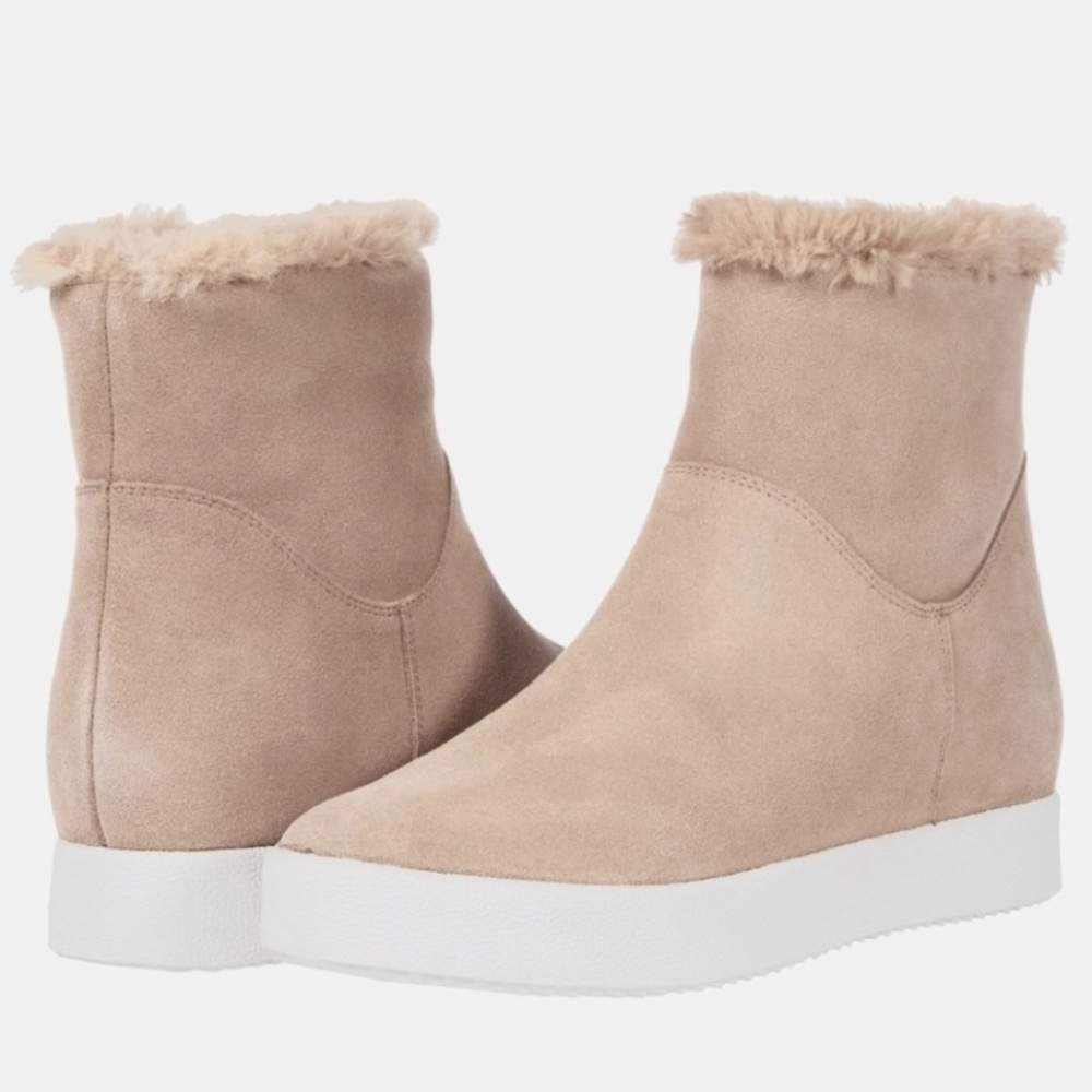 Blondo Haven Waterproof Suede Wedge Bootie